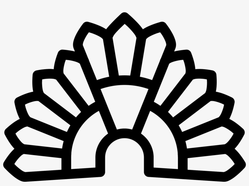 Aztec Headdress Icon - Ok Stamp Png Transparent, transparent png download