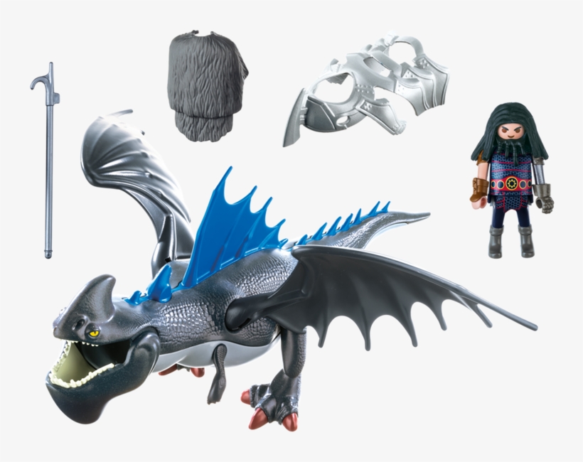 How To Train Your Dragon - Playmobil 9248 Dragons Drago & Thunderclaw, transparent png download