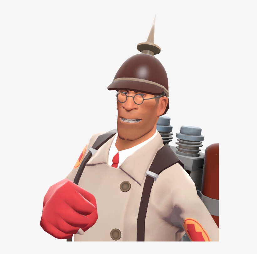 Medic With The Prussian Pickelhaube Tf2 - Tf2 Medic Prussia, transparent png download