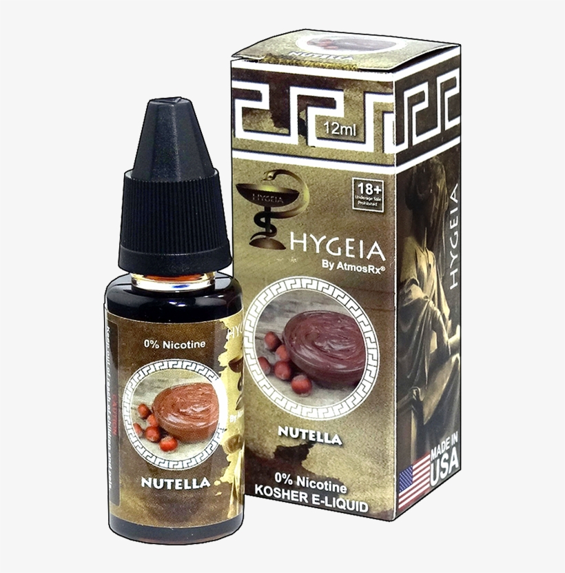 Hygeia E-liquid - 12ml - Nutella - Lip Gloss, transparent png download