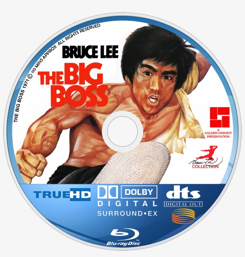 The Big Boss Bluray Disc Image - Big Boss 1971 Blu Ray, transparent png download