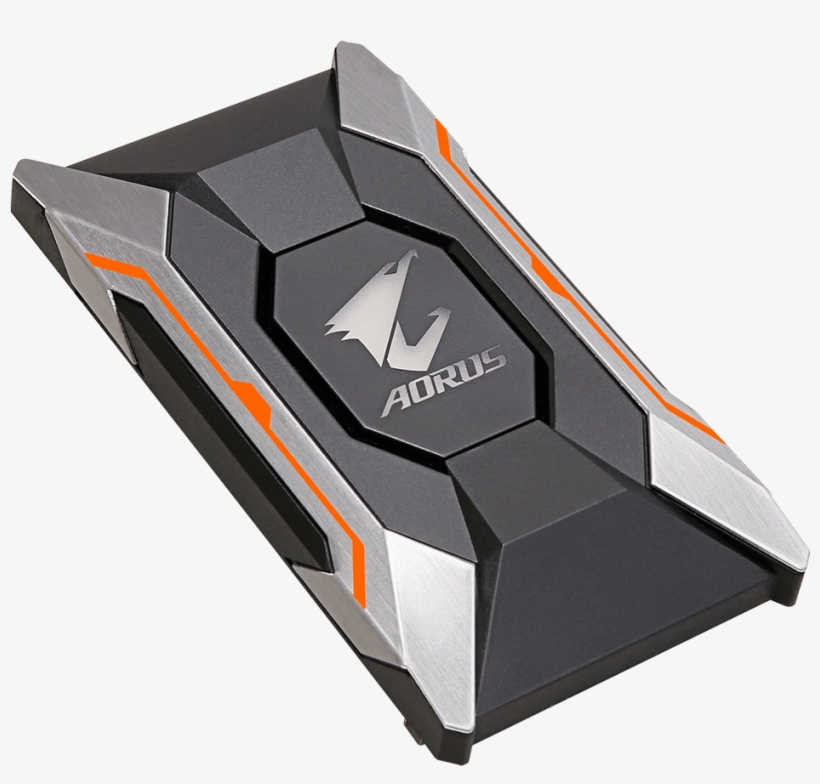 Prev - Gigabyte Aorus Sli Hb Bridge Rgb (2 Slot Spacing), transparent png download