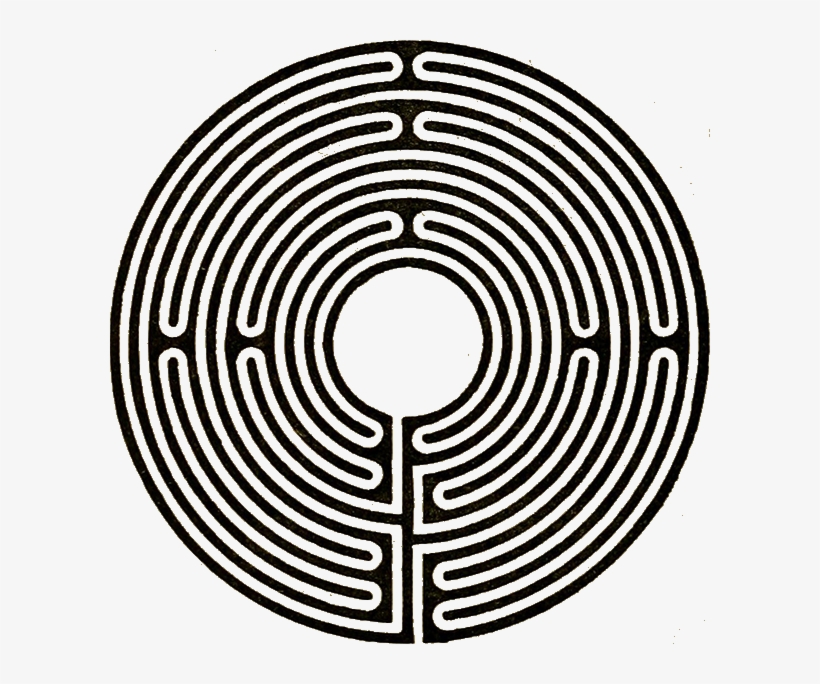 “would You Tell Me, Please, Which Way I Ought To Go - Chartres Labyrinth, transparent png download