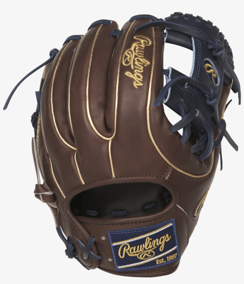 Back View Of Rawlings Heart Of The Hide Color Sync - Rawlings Pro Label 11.5" Baseball Glove: Pro204-2bcc, transparent png download