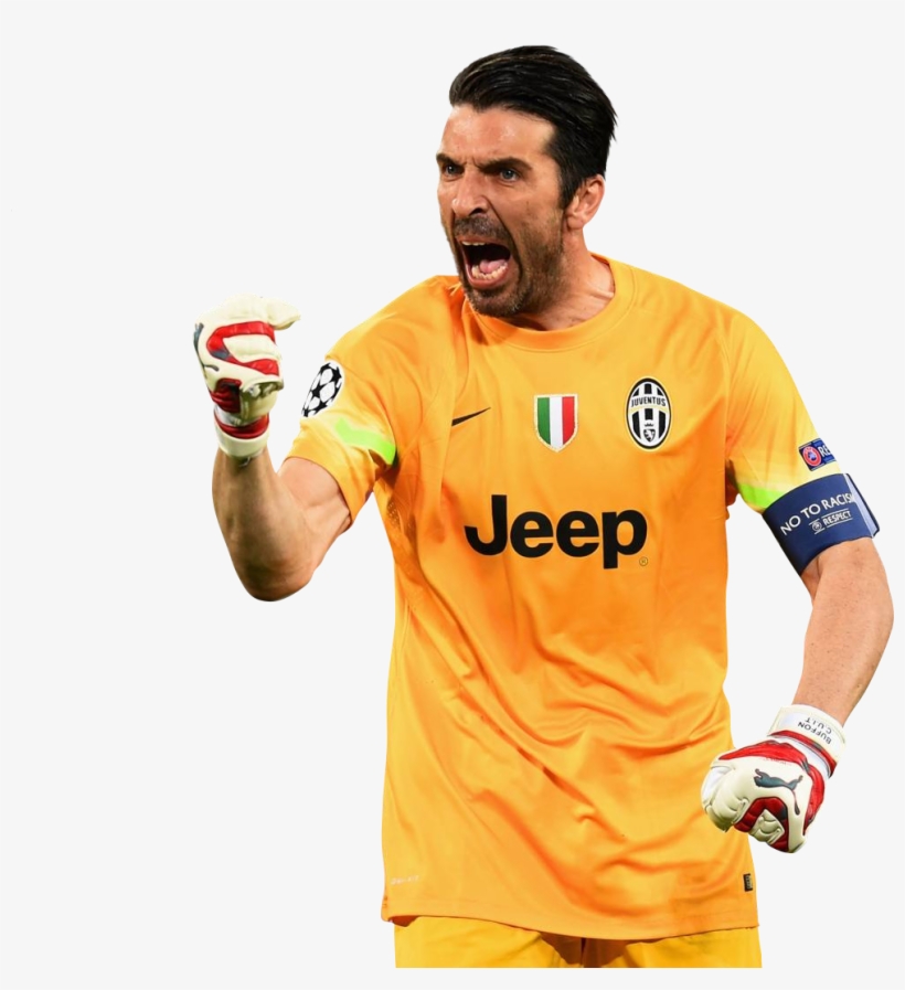 And Neymar - Buffon With No Background, transparent png download