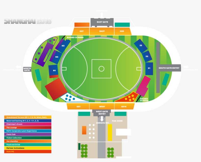 Wings On Each Side Of The Playing Field - Stadium, transparent png download