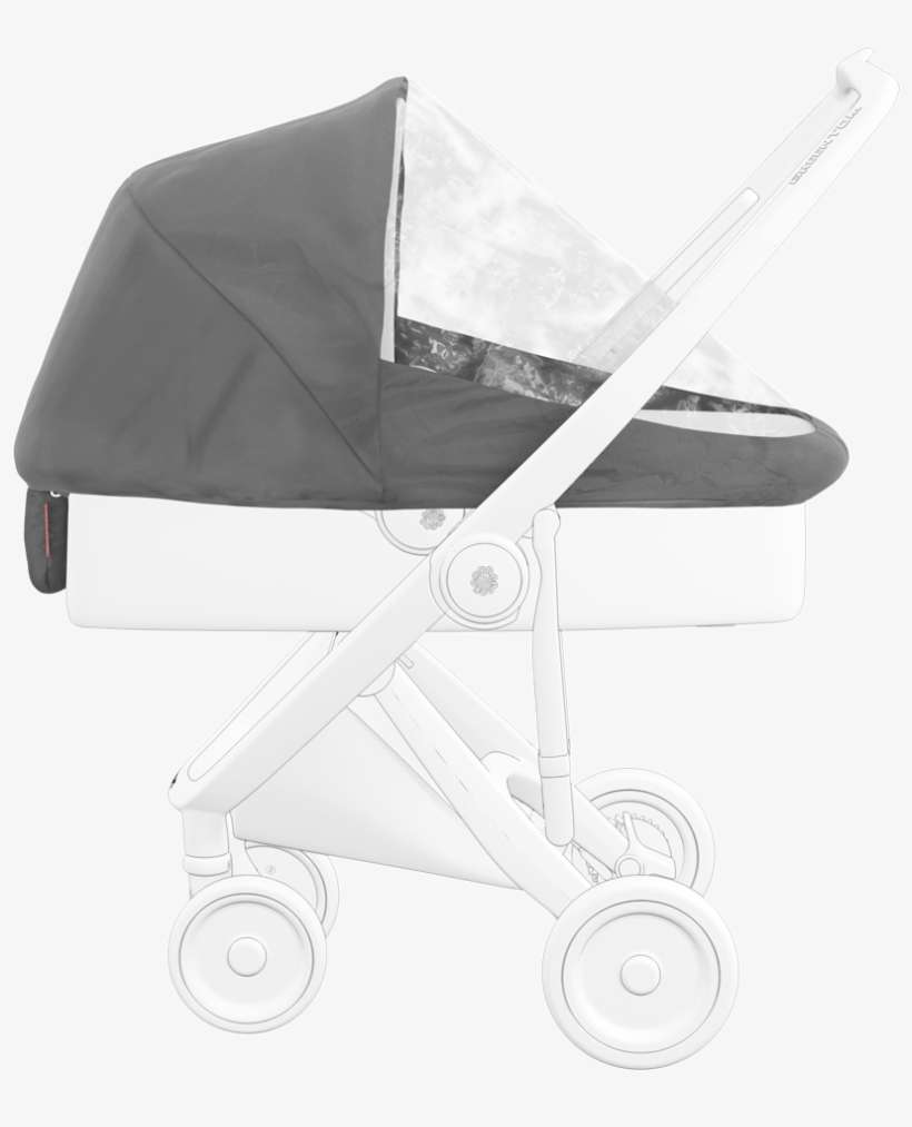 Greentom Carrycot / Reversible Bolsa Para La Lluvia - Greentom Raincover Reversible Seat & Carrycot, transparent png download
