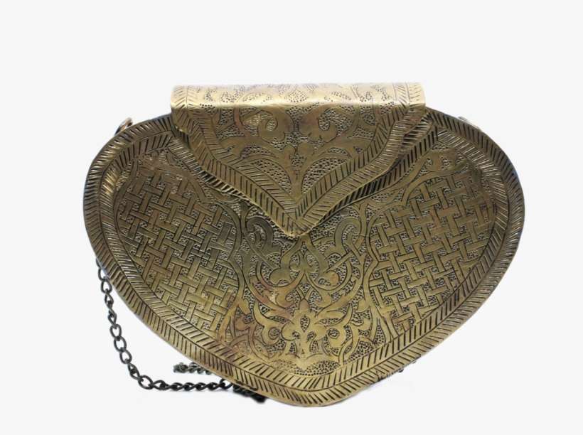 Moroccan Golden Bag - Bag, transparent png download