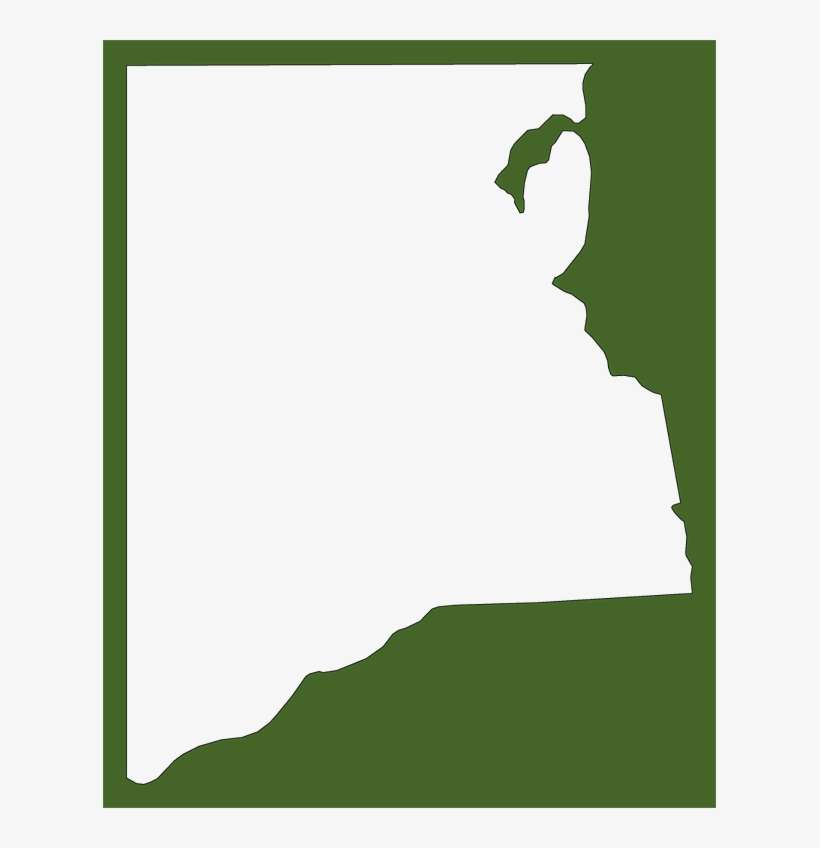 A Plain Frame Map Of Clay - Map, transparent png download