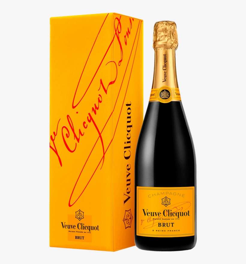 Champagne Veuve Clicquot Yellow Label Brut Nv - Veuve Clicquot, transparent png download