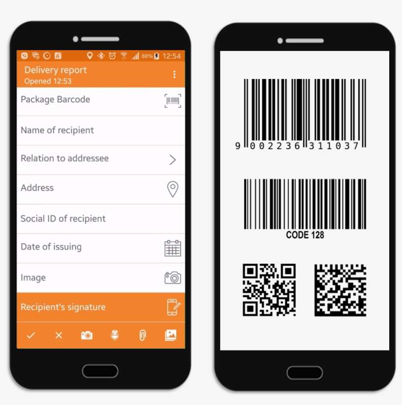 Barcode-2 - Barcode, transparent png download