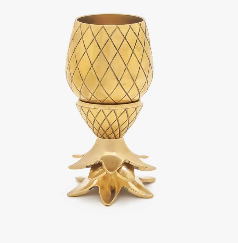 W&p Design Pineapple Shot Glass Set - Pineapple Tumbler 12oz, transparent png download