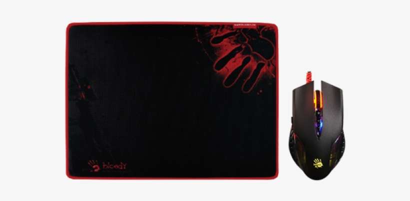 A4 Teach Q5081s Bloody Q Series Mouse X Thin Mouse - A4tech Bloody - Mouse Pad, transparent png download