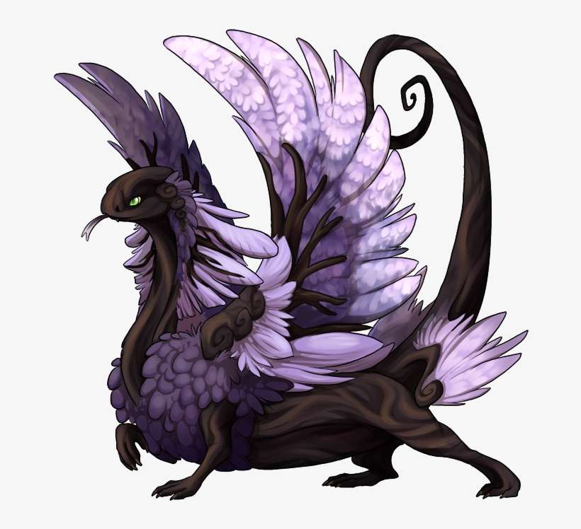 Wisteria Tree Skin - Dragon, transparent png download