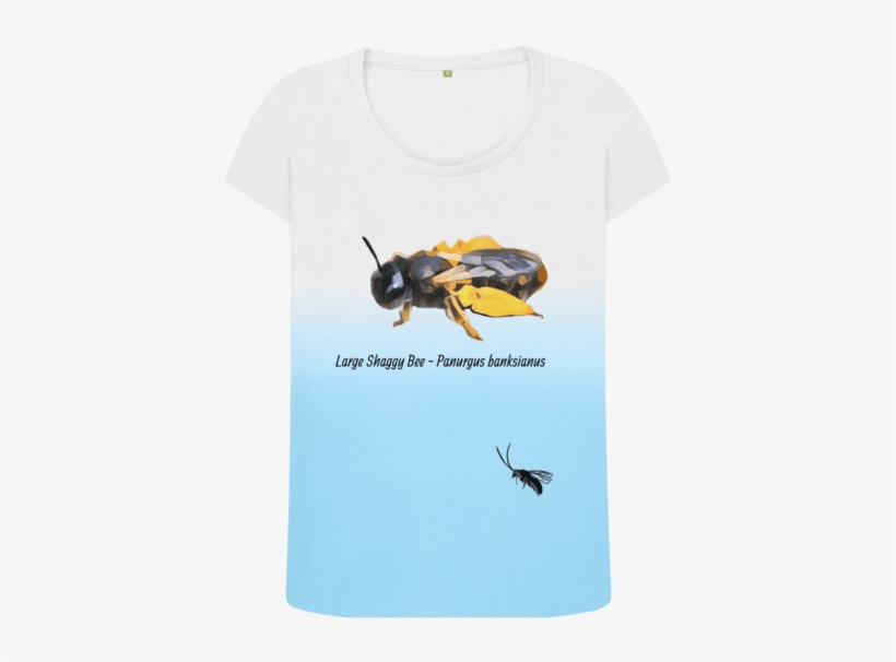 Blue Fade Large Shaggy Bee - Love, transparent png download