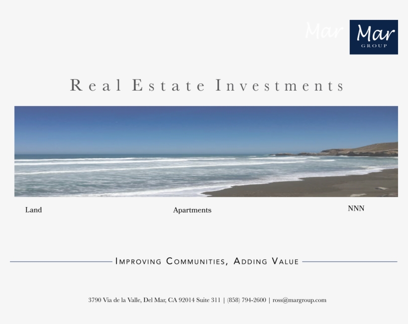 Urban Infill Redevelopment * Land Entitlements * Income - Sea, transparent png download