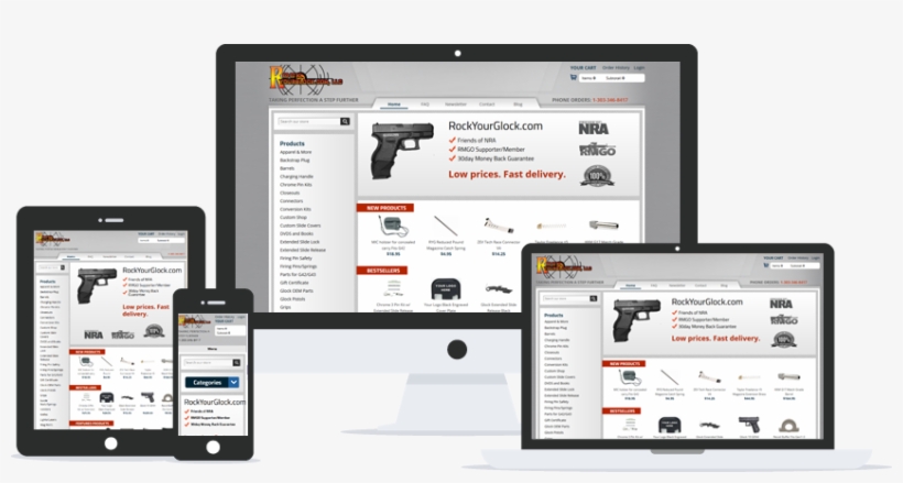 Rock Your Glock - E-commerce, transparent png download