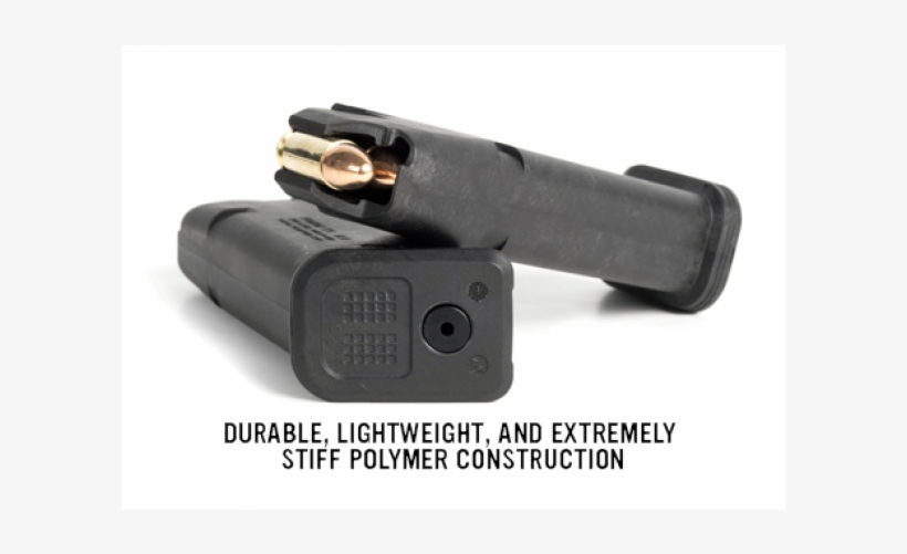 15 Round Midwest Px Glock 17 Magpul Pmag - Glock Magpul, transparent png download
