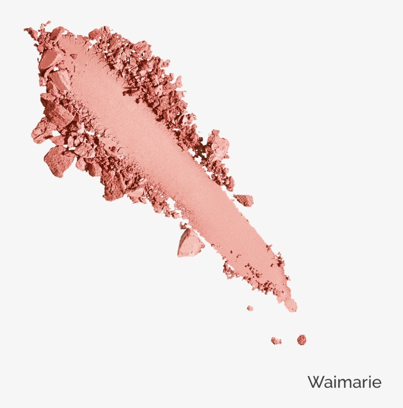 Nui Cosmetics Pressed Powder Blush Waimarie Swatch - Cosmetics, transparent png download