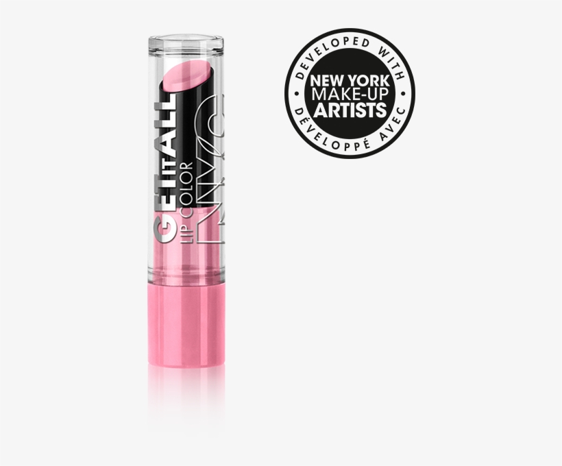 More Facts - Nyc - Get It All Lip Color Pinkdigious - 0.13 Oz. (3.7, transparent png download