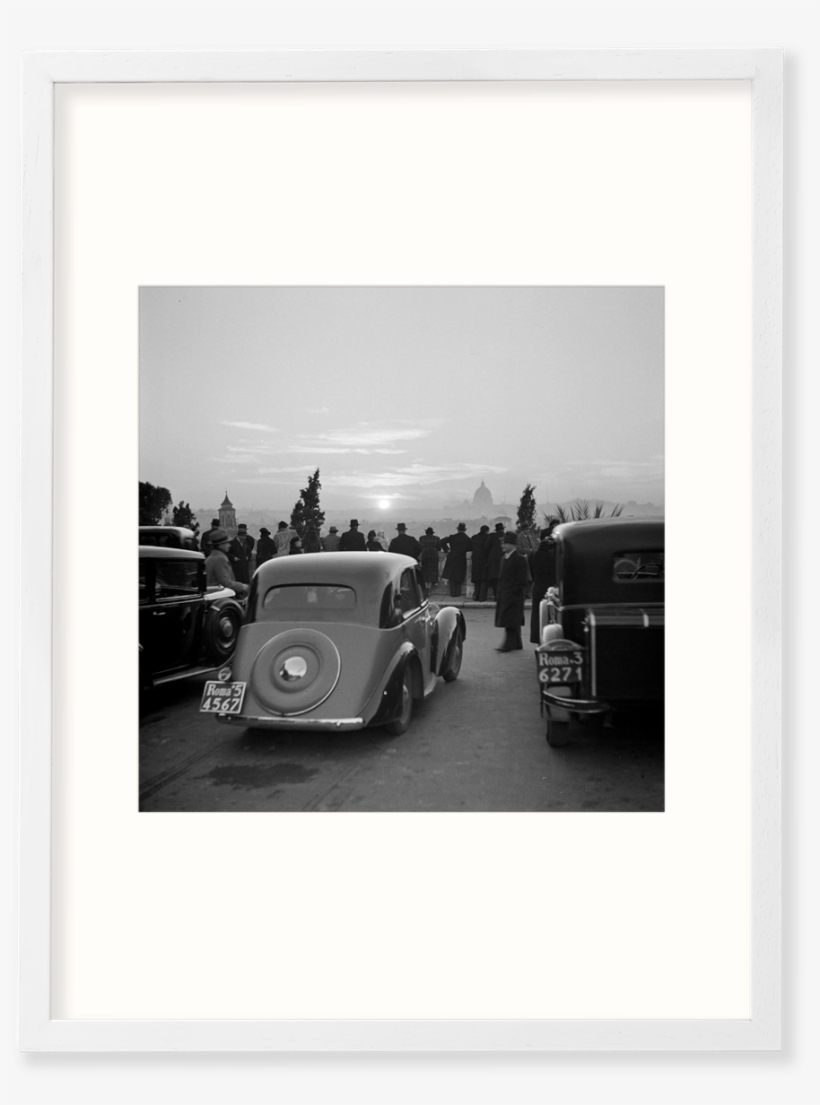 Roman Sunset - Vintage Car, transparent png download