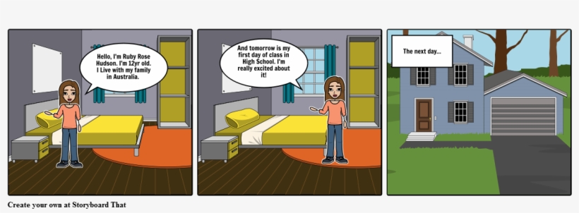 The Mean Girls In High School - Scarlet Ibis Storyboard, transparent png download