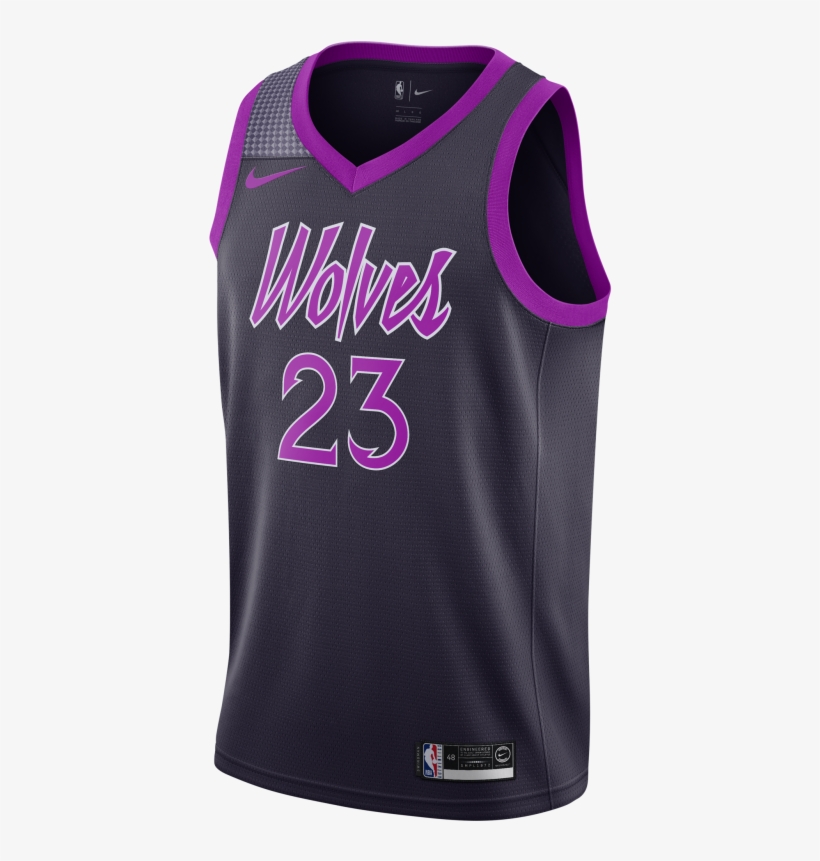 Jimmy Butler - €90 - - Timberwolves City Edition Jersey, transparent png download