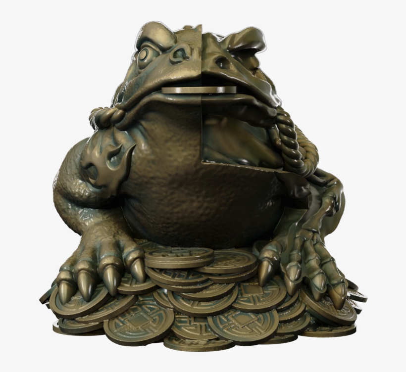 Fortune Frog, transparent png download