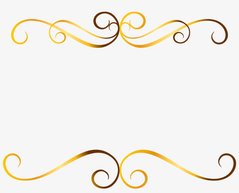 Yellow Brand Area Clip Art Golden Line - Portable Network Graphics, transparent png download