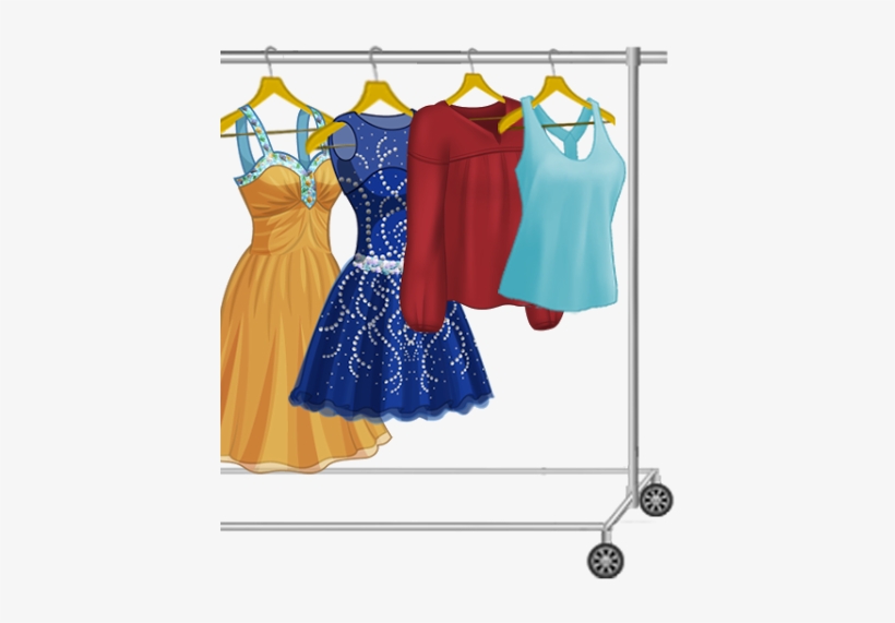 Clothes Rack Ink - Changing Room, transparent png download