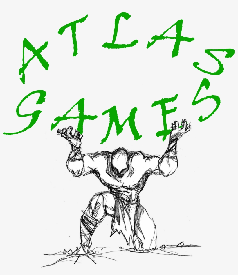 Clipart Royalty Free Atlas Drawing Titan - Atlas Holding The Earth Drawing, transparent png download