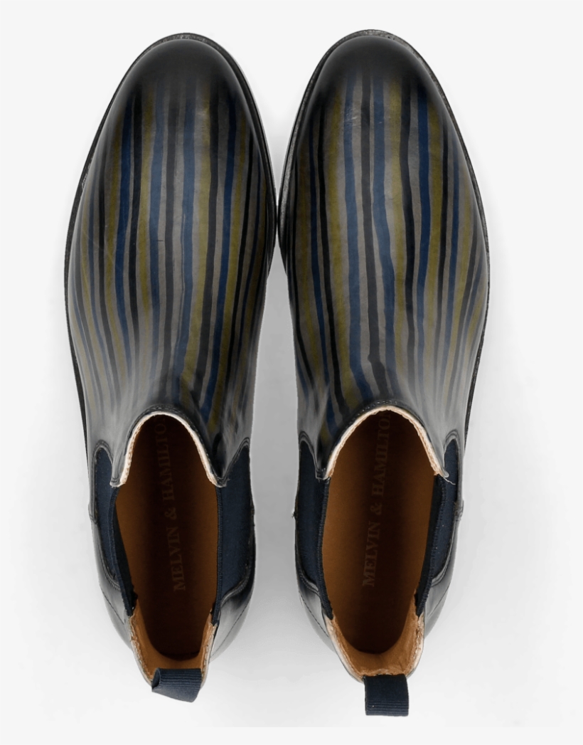 Ankle Boots Susan 10 Morning Grey Navy Electric Blue - Outdoor Shoe, transparent png download