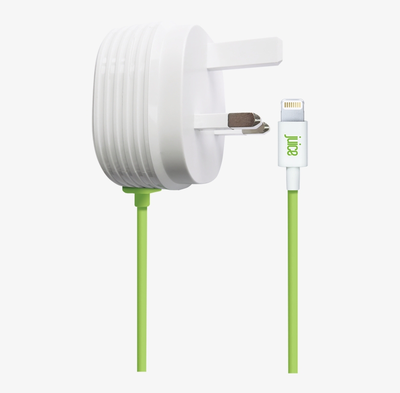 Juice<sup>®</sup> Apple Lightning Mains Charger - Juice Lightning Mains Charger, transparent png download