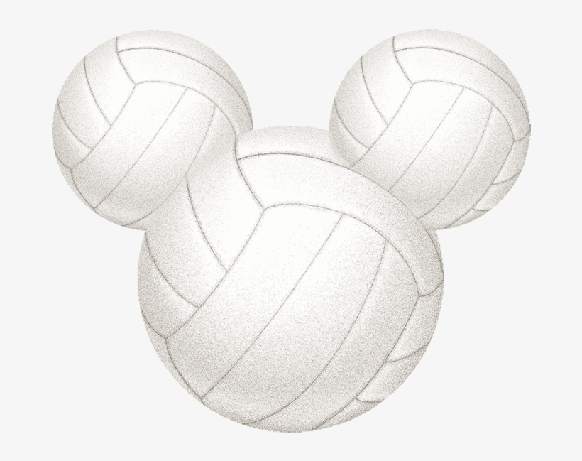Disney Mickey - Volleyball Clipart, transparent png download