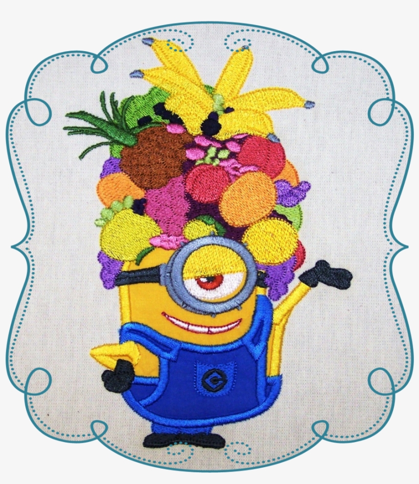 Fruit Basket Rascal - Machine Embroidery, transparent png download