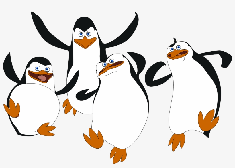 Penguins Of Madagascar Images The Penguins Of Madagascar - Penguins Of Madagascar Drawing, transparent png download