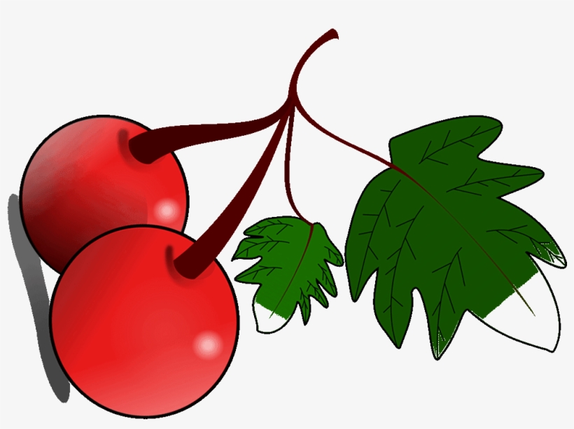 Cherry Clipart Friut - Fruit Clip Art, transparent png download