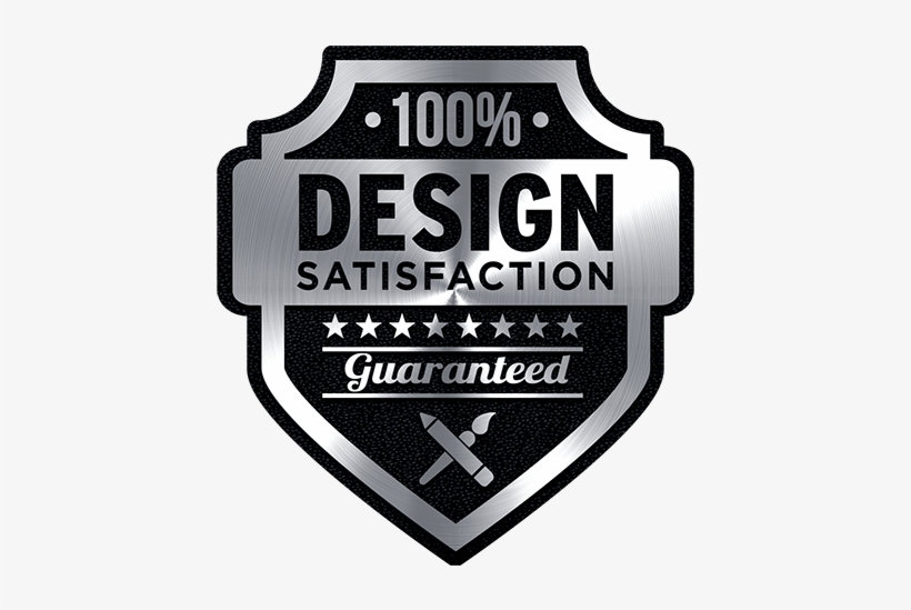 100% Design Satisfaction Guaranteed - Label, transparent png download
