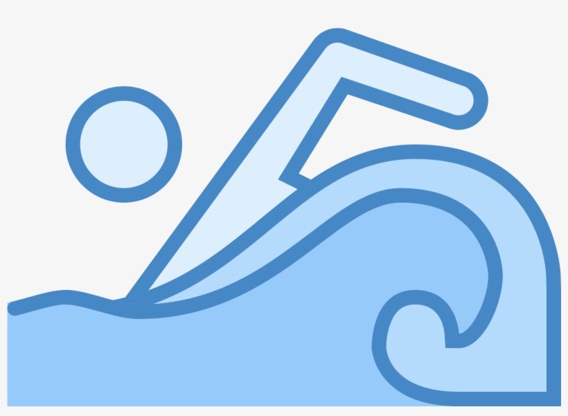Swimmer Icon - Icon, transparent png download