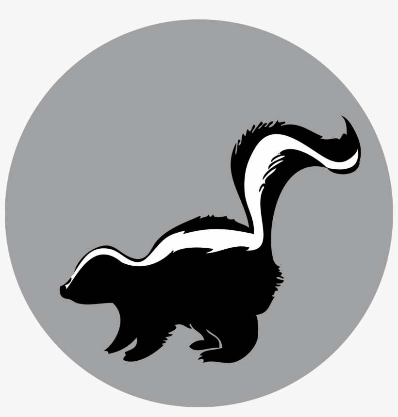 Skunk - Skunk Silhouette, transparent png download