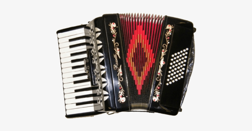 Accordion Vintage Rosette - Acordeon Png, transparent png download