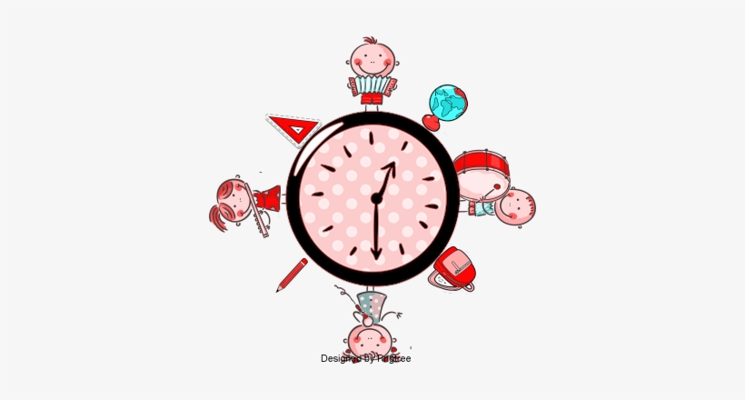 Beautiful Cartoon Cute Hand-painted School Students - Music, transparent png download