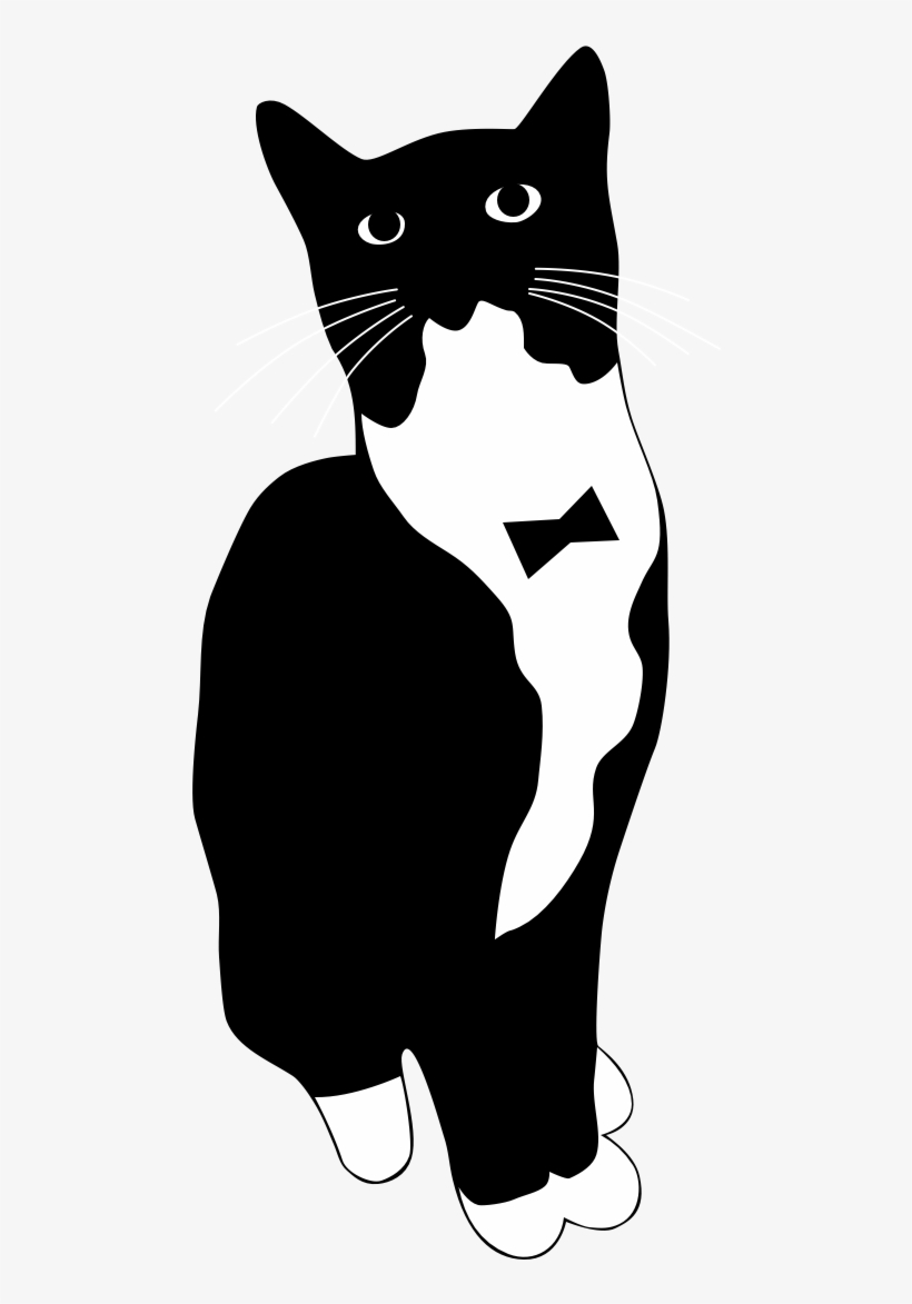 Download Clip Art Free Library Games Tuxedocatgames Twitter Tuxedo Cat Silhouette Clipart Png Image Transparent Png Free Download On Seekpng