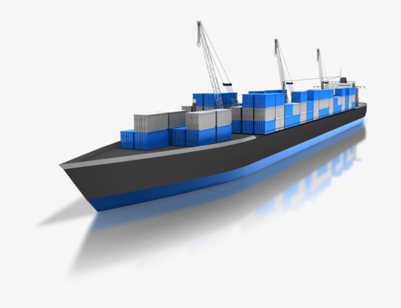 Maritime - Cargo Ship Png, transparent png download