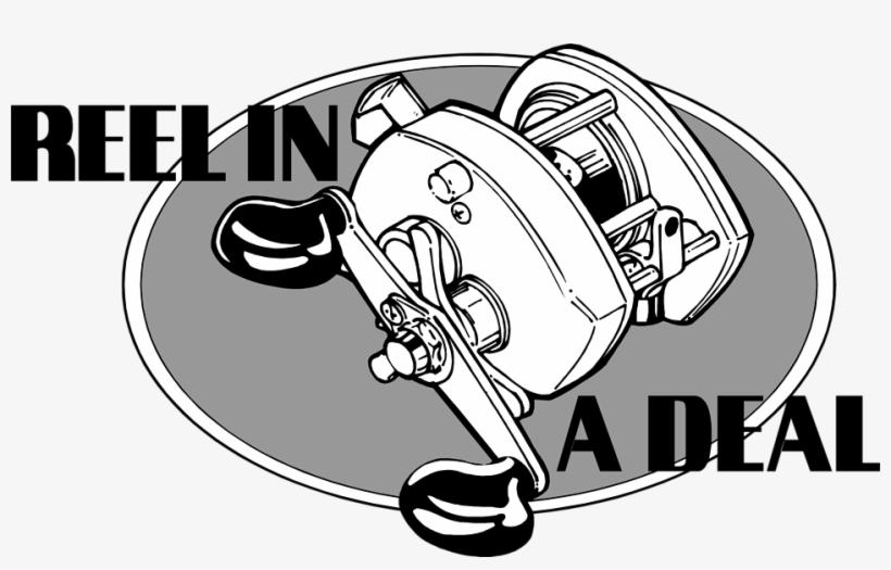 Download Fishing Rod Clipart Reel - Fishing Reel Drawing | Transparent PNG Download | SeekPNG