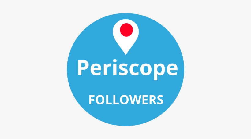 1000 Hq Periscope Followers - Circle, transparent png download