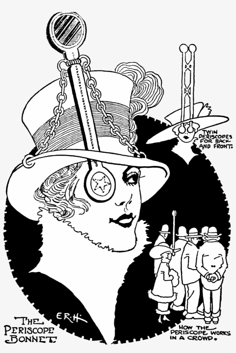 Vixen Starlet Steampunk Periscope Top Hat - Periscope, transparent png download