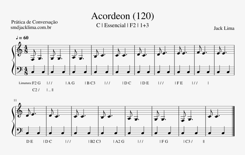 Prática De Conversação - Sheet Music, transparent png download