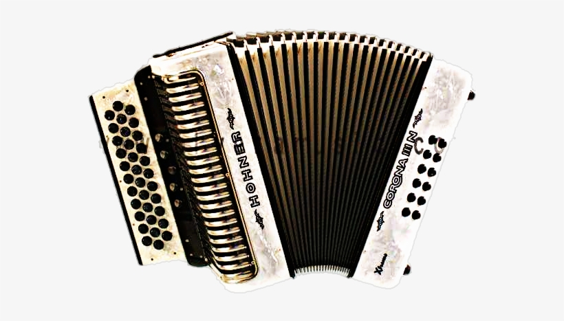 Report Abuse - Hohner Corona Iiin Xtreme Ead Accordion Pearl White, transparent png download