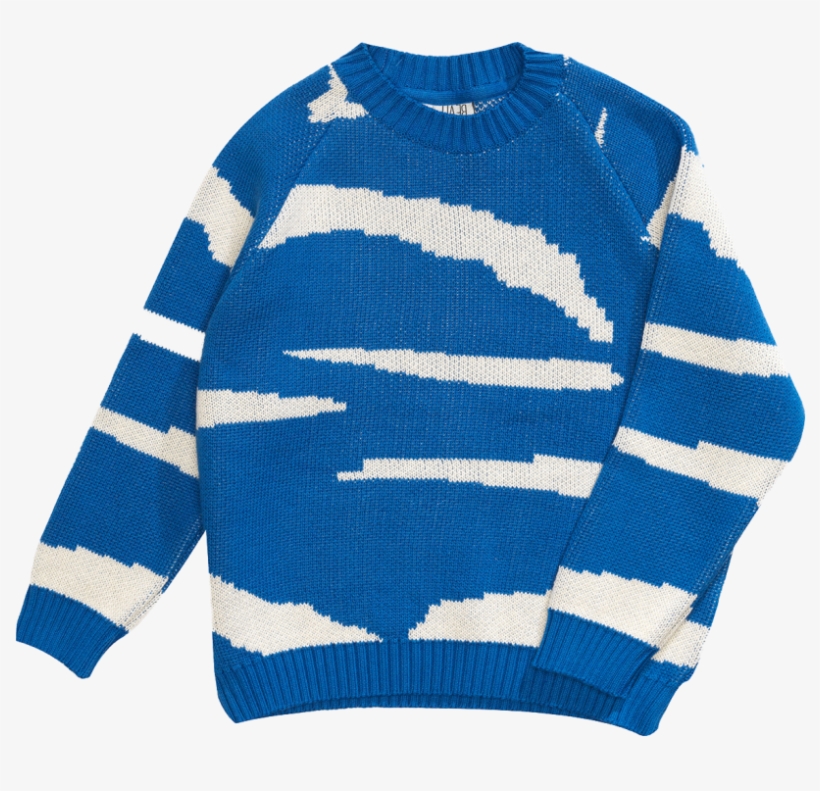 Beau Loves Loose Knit Jumper Tiger Stripes - Sweater, transparent png download